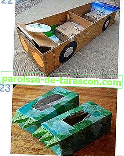 25 sposobów na recykling pudełek kartonowych dla zabawy dzieci 16